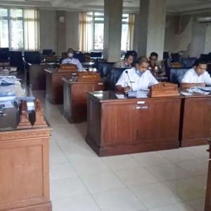 DPRD Pasbar Adakan Pertemuan dengan OPD dan Camat