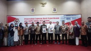DPRD Pasbar Mengucapkan Rasa Syukur dan Selamat atas Perolehan Opini WTP dari BPK RI