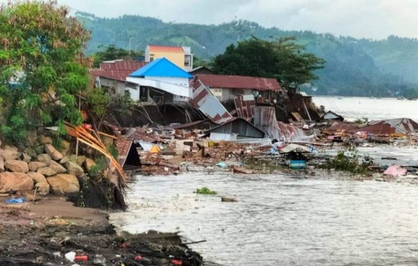 Fenomena abrasi pantai yang melanda Kabupaten Minahasa Selatan