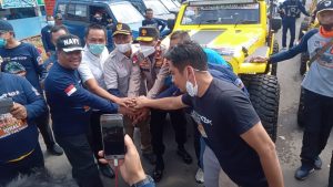 Ketua DPRD Pasbar Lepas Peserta Jelajah Alam Pasaman Barat, Indonesia Off-Road Federation (IOF) Se-Sumbar Meriah