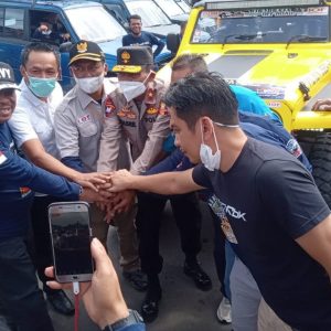 Ketua DPRD Pasbar Lepas Peserta Jelajah Alam Pasaman Barat, Indonesia Off-Road Federation (IOF) Se-Sumbar Meriah