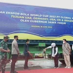 Pelepasan Ekspor 50.000 Bola Untuk Piala Dunia 2022