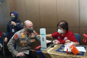 Polda Sumbar Gelar Donor Darah, Sambut Hari Bhayangkara ke 76