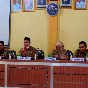 RAKOR Percepatan Data Kerusakan Rumah Pasca Gempa Pasbar, Wabup Risnawanto Beri Tenggang Waktu 3 Hari
