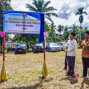 Resmikan UPTD BLK Pasbar, Wabup Risnawanto Berharap Dapat Tingkatkan SDM dan Ciptakan Tenaga Kerja