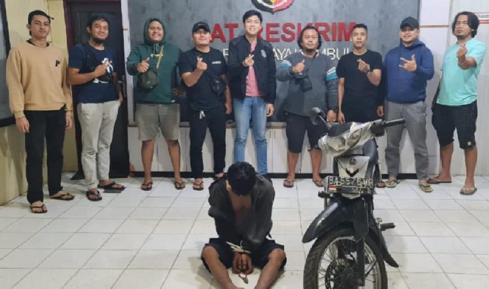 Sat Reskrim Polres Payakumbuh Ringkus Terduga Pelaku Pencurian Kabel Instalasi