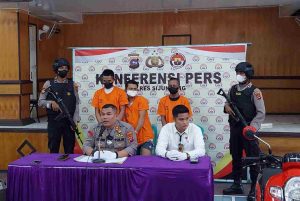 Satuan Reserse Kriminal Polres Sijunjung Menangkap Dua Orang Pelaku Curanmor dan Dua Orang Pelaku Persetubuhan Anak