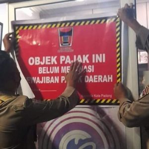 Tindak Pemilik Resto dan Cafe di Kota Padang Tidak Bayar Pajak