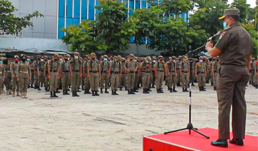 400 Anggota Satpol PP Padang Diturunkan Dalam Pengamanan Rakernas XV Apeksi