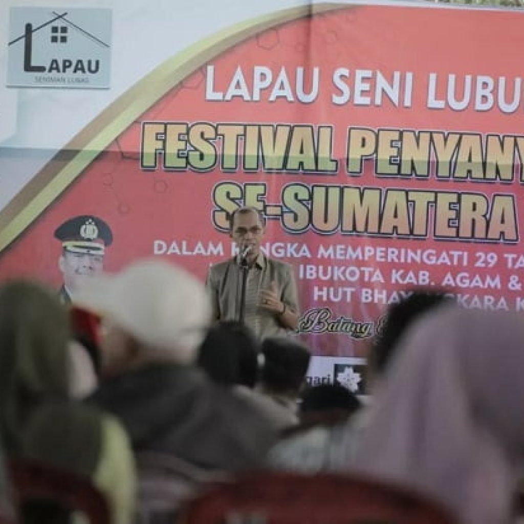 Bentuk Aspirasi Seniman, LAPAU Seni Lubuk Basung Gelar Festival Penyanyi Minang Se-Sumatera Barat