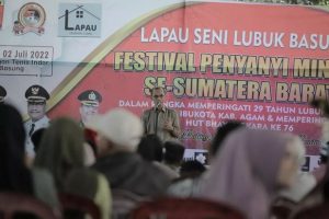 Bentuk Aspirasi Seniman, LAPAU Seni Lubuk Basung Gelar Festival Penyanyi Minang Se-Sumatera Barat