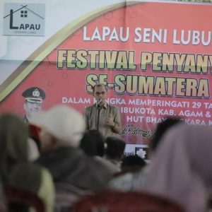 Bentuk Aspirasi Seniman, LAPAU Seni Lubuk Basung Gelar Festival Penyanyi Minang Se-Sumatera Barat