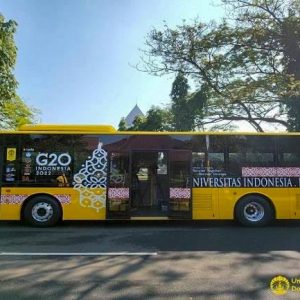 Bus Listrik UI Siap Operasi di Jalur Transjakarta 1 Agustus 2022