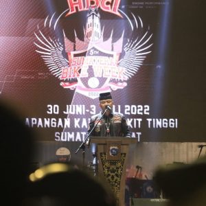 Kapolda Sumbar buka Sumatera Bike Week 2022 di Bukittinggi