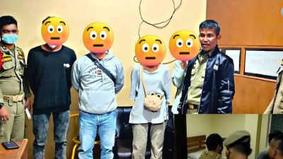 Ngamar di Hotel, 2 Pasangan Bukan Pasutri Diamankan Satpol PP Padang