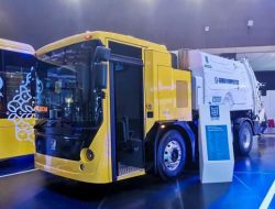 PT. Mobil anak Bangsa merilis Truk Sampah Listrik canggih Buatan Indonesia