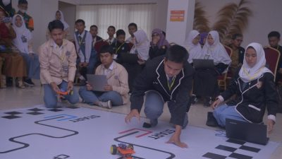 Ikuti Teknologi Untuk Hal Positif, Anak-Anak Sawahlunto Ikuti Lomba Robot