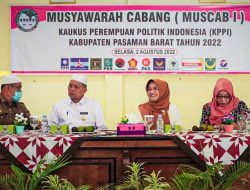 KPPI Pasbar Gelar Muscab I Tahun 2022, Bupati Hamsuardi Sebut Akan Terus Dukung Kegiatan KPPI di Pasbar