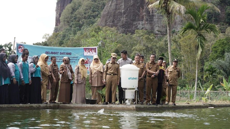 Kelompok Pembudidaya Ikan (Pokdakan) Pincuran Ruyuang Wakili Limapuluh Kota di Ajang Sumbar