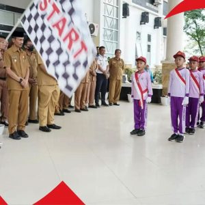 Peringati HUT RI ke-77, Solok Selatan Adakan Lomba Gerak Jalan