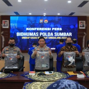 Polda Sumbar Ungkap 54 Kasus 3C selama Ops. Sikat Singgalang 2022