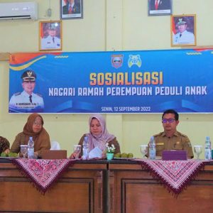 DPPKBP3A Gelar Sosialisasi Nagari Ramah Perempuan Peduli Anak se-Pasbar