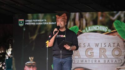 Wagub Audy Launching 50 Desa Wisata Agro di Kubu Gadang