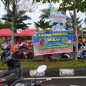 Pemko Pariaman Gelar Bazar Pangan Murah, Langsung Diserbu Masyarakat