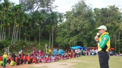 Wakil Bupati Sijunjung Membuka Germas Puskesmas Gambok