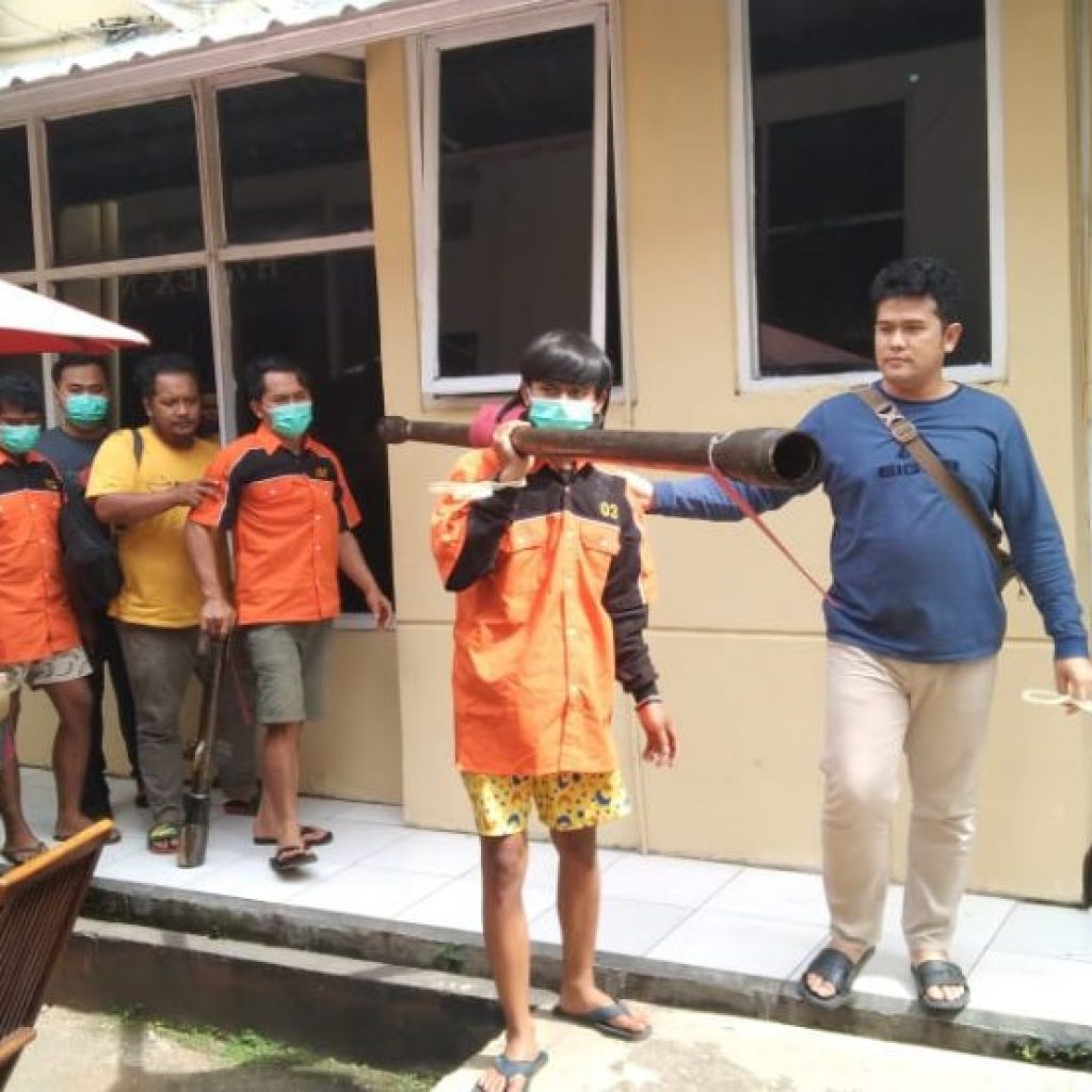 3 Penambang Minyak Ilegal di Keluang Ditangkap, Pemilik Sumur Masih Dikejar