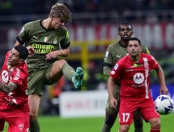 AC Milan Menang Telak 4- 1 Atas Monza di Giornata Ke- 11 Liga Italia