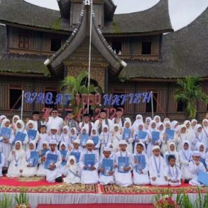 Waqaf 1000 Hafiz Ke 7 Kembali Dilaksanakan di Istano Basa Pagaruyung
