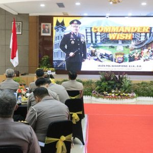 Ini Commander Wish Kapolda Sumbar Irjen Pol Suharyono