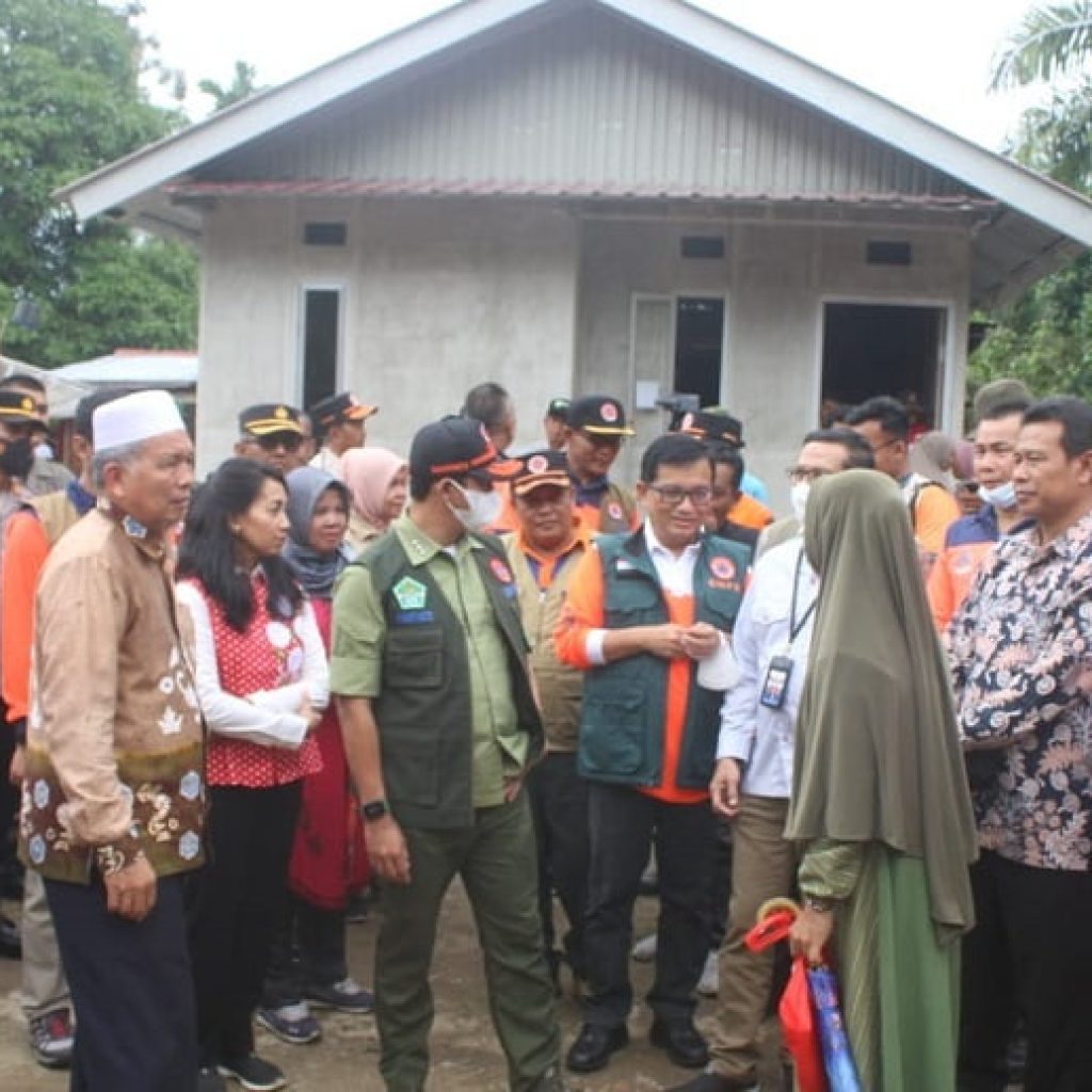 Kepala BNPB Kunker dan Monev Penanggulangan Bencana di Pasbar, Pemkab Pasbar Terima Rp 27,7 Milyar Lebih Dana Pembangunan Rumah