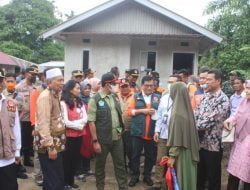 Kepala BNPB Kunker dan Monev Penanggulangan Bencana di Pasbar, Pemkab Pasbar Terima Rp 27,7 Milyar Lebih Dana Pembangunan Rumah