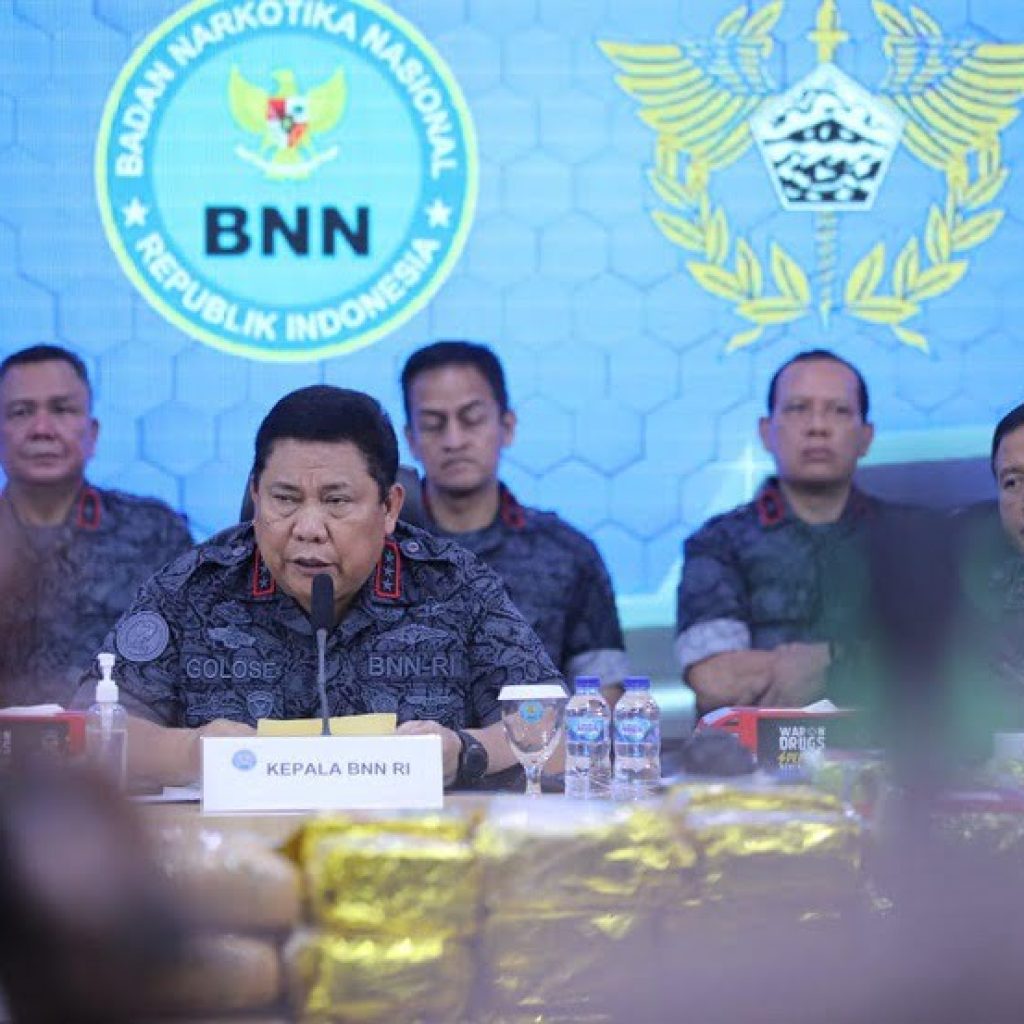 BNN RI Bersinergi Dengan Dirjen Bea dan Cukai Gagalkan Penyelundupan Ratusan Kilogram Narkotika