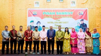 Dandim 0305 Pasaman Resmi Berganti, Letkol Inf. Putra Negara Gantikan Letkol Kav. Hery Bakty