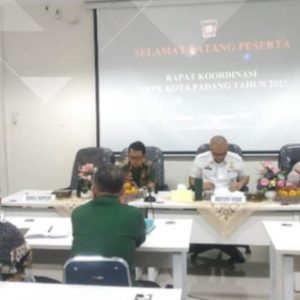 Rakor Tim Koordinasi Penanggulangan Kemiskinan (TKPK) Kota Padang Tahun 2022
