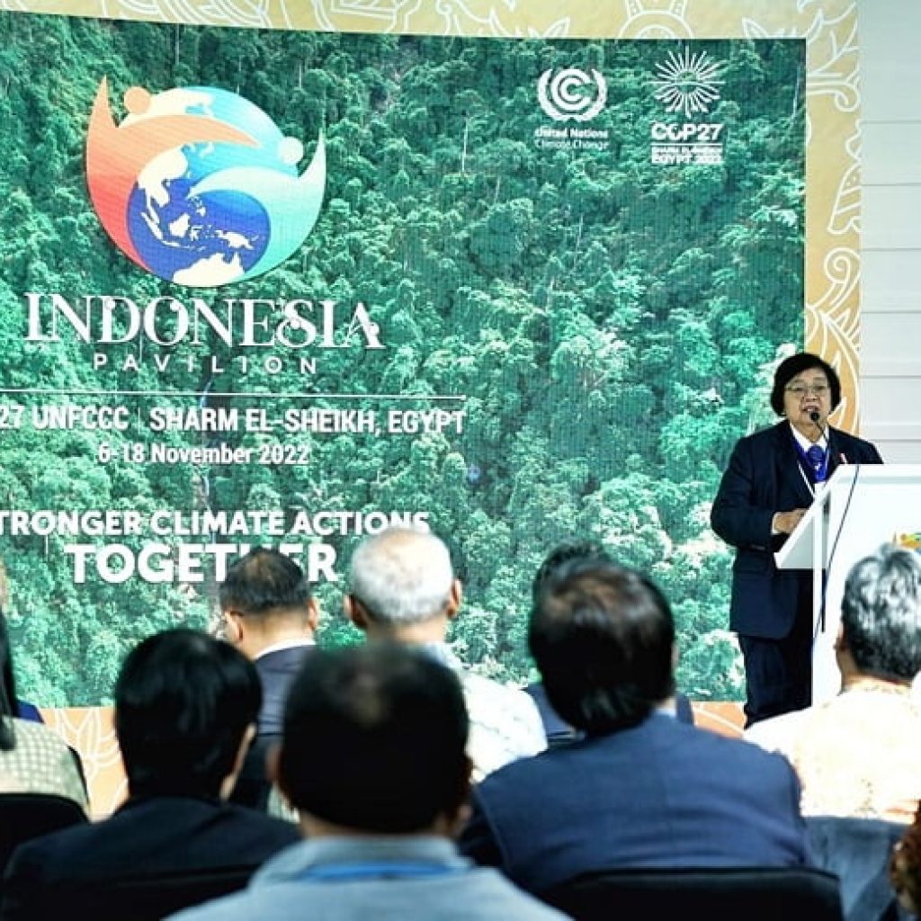 Paviliun Indonesia COP27 Bumi Butuh Semangat Kolaborasi dan Tindakan Lebih Berani
