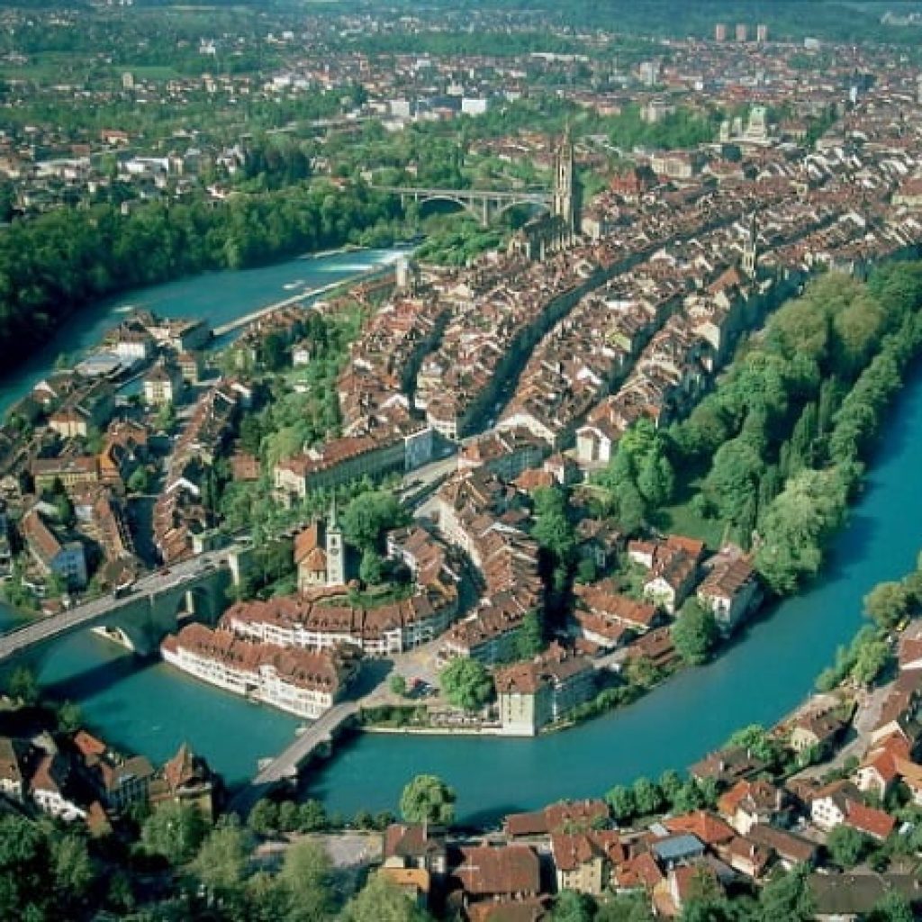 kota bern di negara swiss