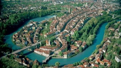kota bern di negara swiss
