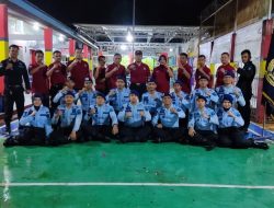 14 orang Pegawai Lapas Kelas III Talu Menjalani Tradisi Pembaretan – Kegiatan Penutupan Akhir Tahun 2022