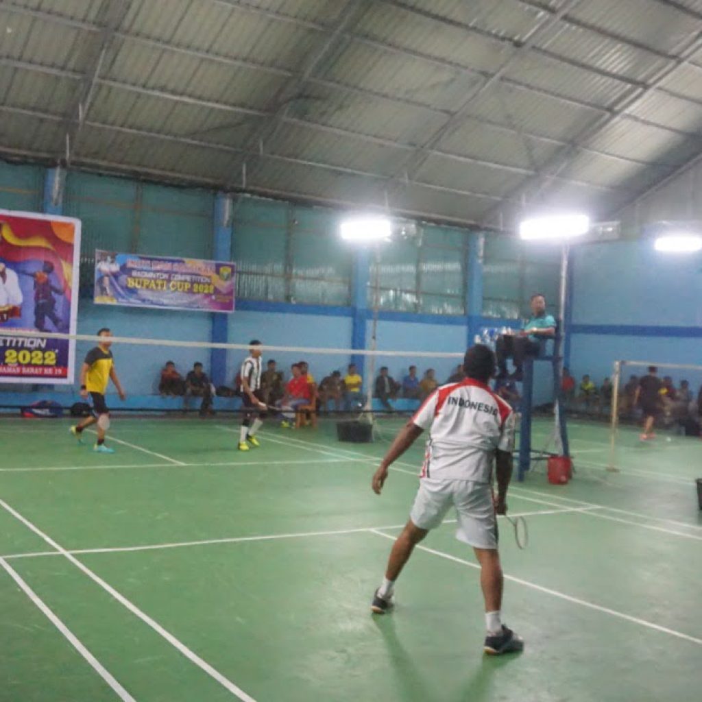 Badminton Competition Bupati Cup 2022 di Pasaman Barat Resmi Dibuka