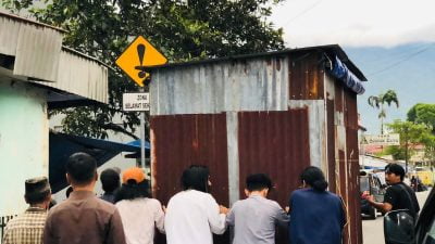 Garobak Galeri Diarak Saat Penutupan Tambo Art