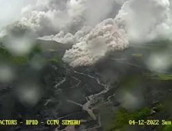 Gunung Semeru Naik Status Menjadi Level IV (Awas)