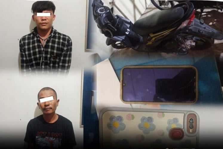 Jambret Handphone di Pessel Terjatuh saat Melakukan Aksinya, Pelaku Diamankan Warga