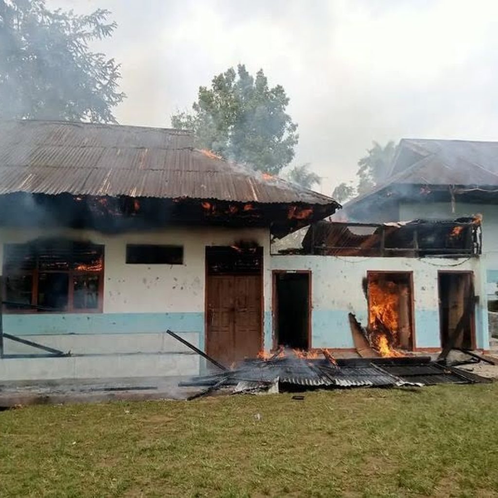 Kebakaran, Sekolah Madrasah Tsanawiyah Muhammadiyah Limokaum Batusangkar, Dugaan Akibat Korsleting Listrik