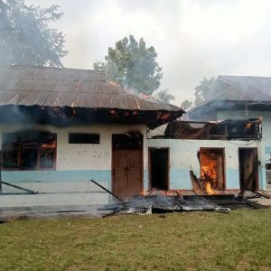 Kebakaran, Sekolah Madrasah Tsanawiyah Muhammadiyah Limo Kaum Tanah Datar, Dugaan Akibat Korsleting Listrik