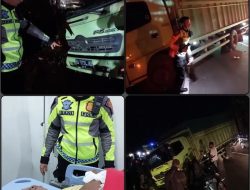 Kecelakaan di Silaing Bawah Padang Panjang, Sopir Truck Hino Dinyatakan Meninggal Dunia