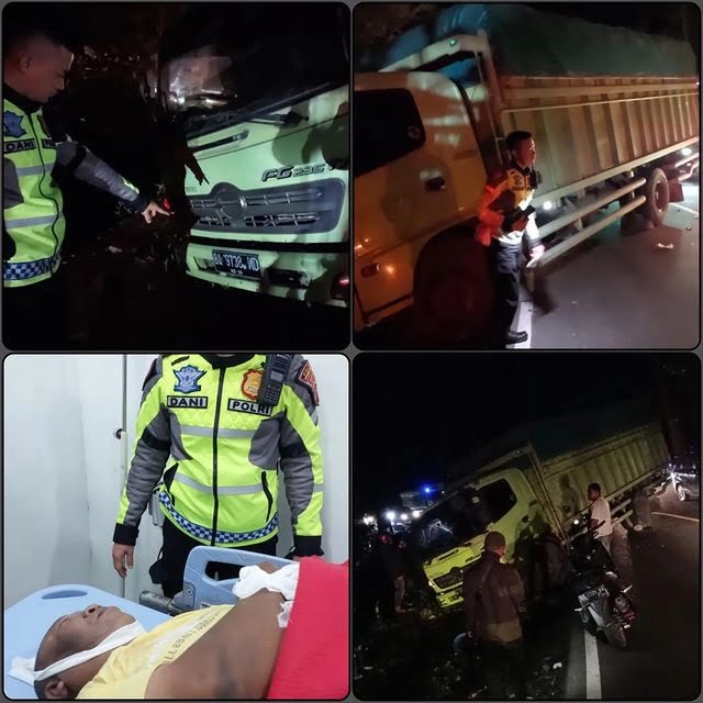 Kecelakaan di Silaing Bawah Padang Panjang, Sopir Truck Hino Dinyatakan Meninggal Dunia